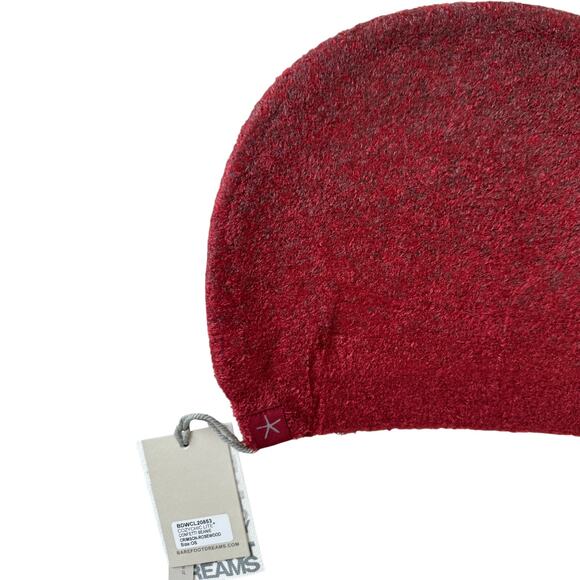 Barefoot Dreams Cozy Chic Lite Confetti Beanie Crimson-Rosewood  NWT Winter - Picture 2 of 9